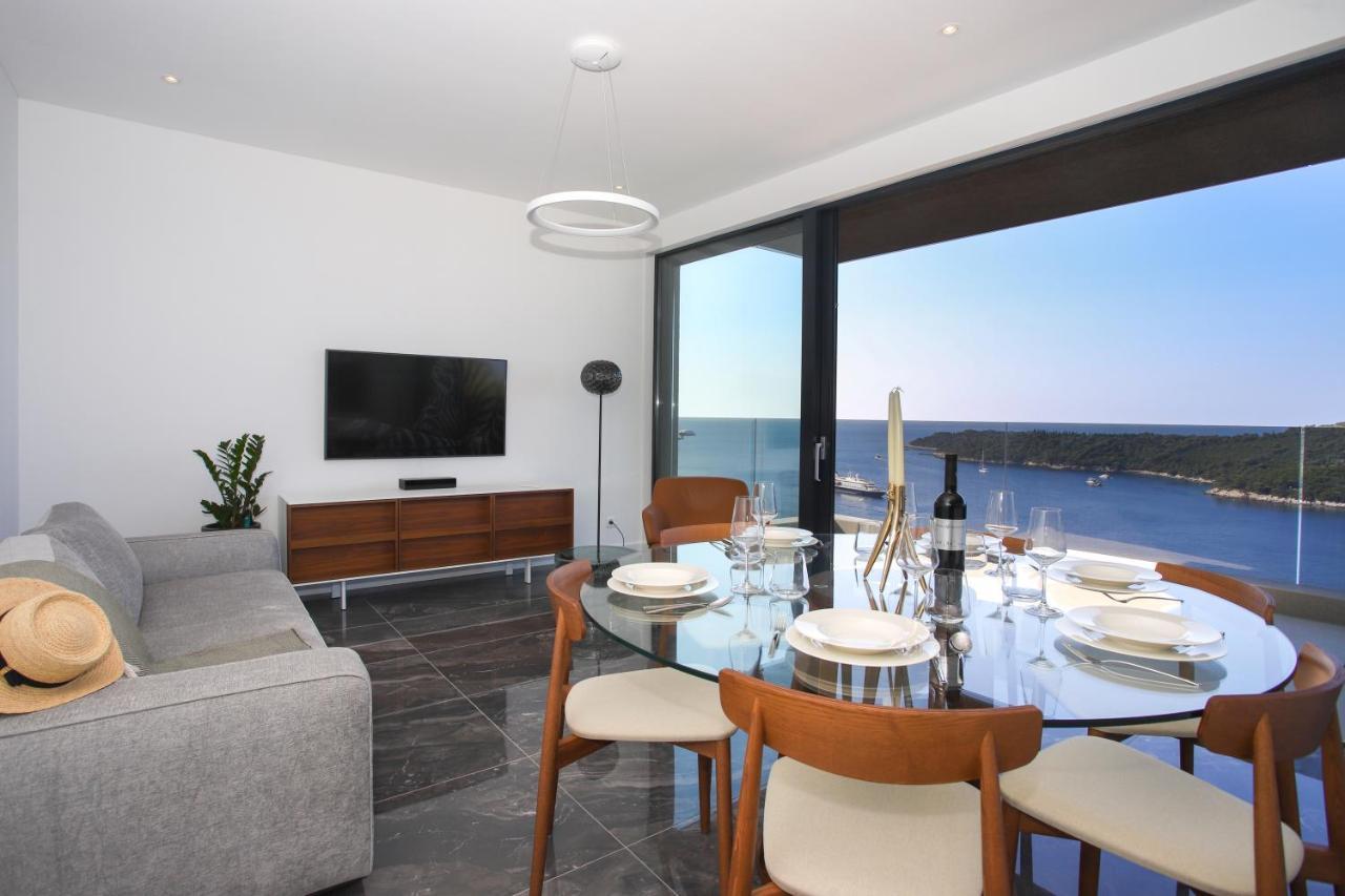 New&Luxury Apartment With An Outstanding View - Bombii Blue Dubrovnik Dış mekan fotoğraf